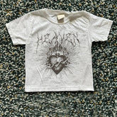 Bxoxo Punk baby t-shirt goth fashion 2000s emo girl chic aesthetic grunge tops geometric prints retro rock hip hop streetwear crop top